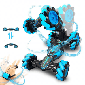 Carro Control Por Gestos Acrobático Luces Led Humo Vapor