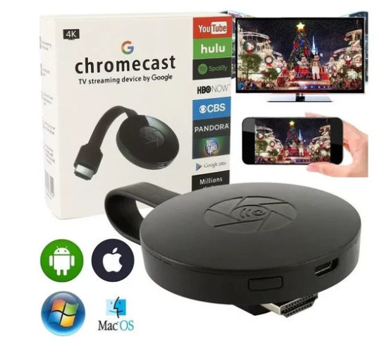 GOOGLE CHROMECAST - CONVIERTE TU TV EN SMART TV