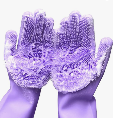 Guantes Esponja de Silicona Reutilizables